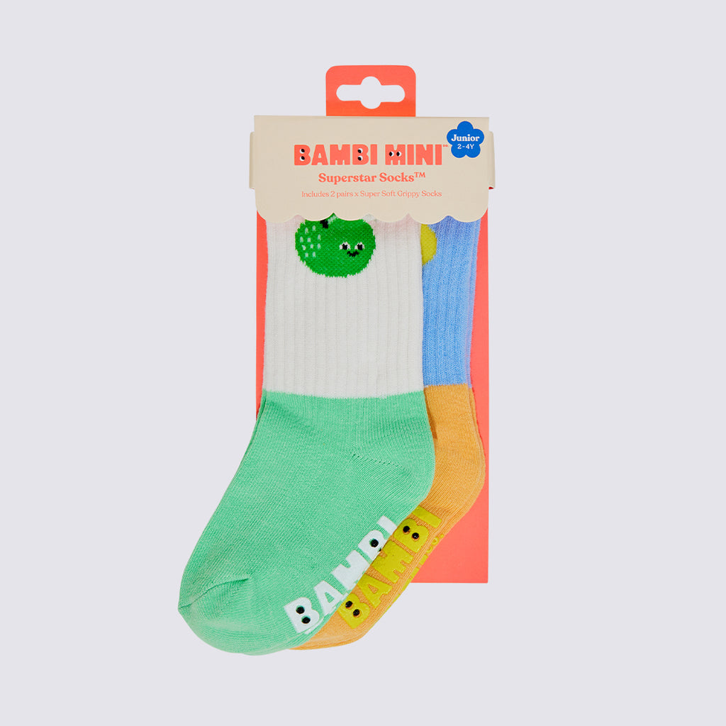 Superstar Socks Apple (Baby 3-12 months)