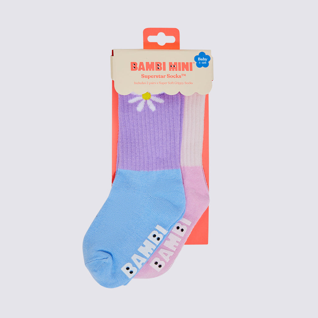 Superstar Socks Daisy (Mini 1-2yrs)