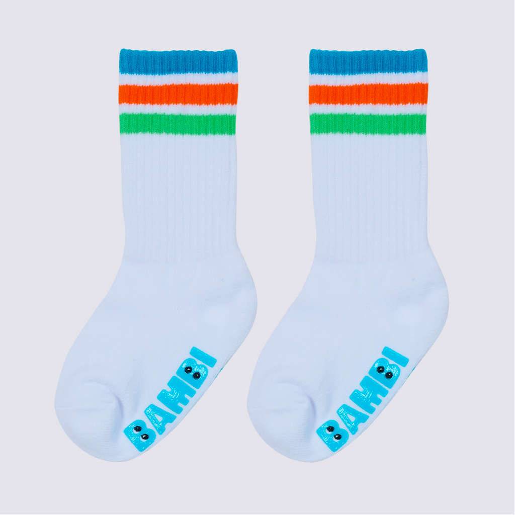 Bambi Mini Co. | Superstar Socks | Jellyboo Green Blue | Baby, Toddler and Kids